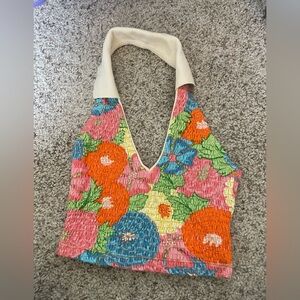 Zara Floral Multicolor Women's Halter NWT!